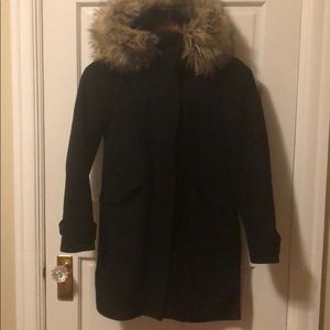 Ann Taylor Faux Fur Parka